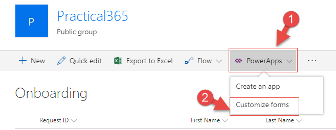 Automating New User Account On-boarding Using SharePoint Online, Flow, and PowerApps