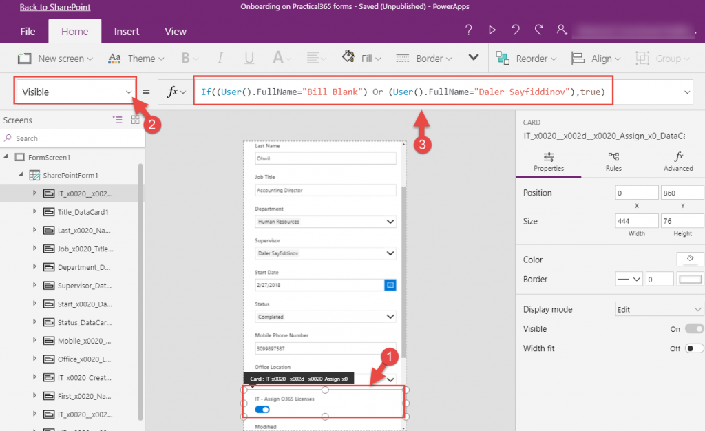 Automating New User Account On-boarding Using SharePoint Online, Flow, and PowerApps