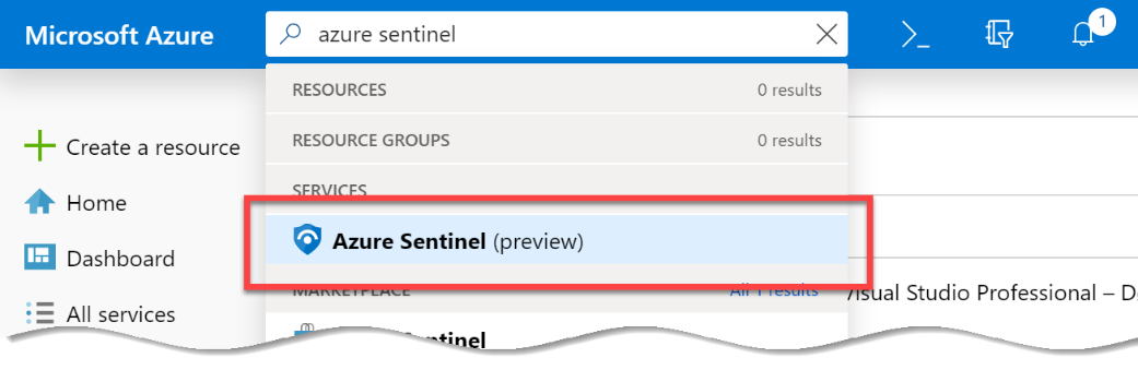 Set up Azure Sentinel