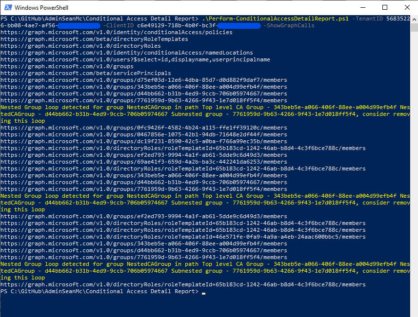 Performing a Conditional Access Assessment with PowerShell