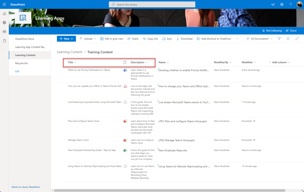 Set up Viva Learning and publish your own content using SharePoint