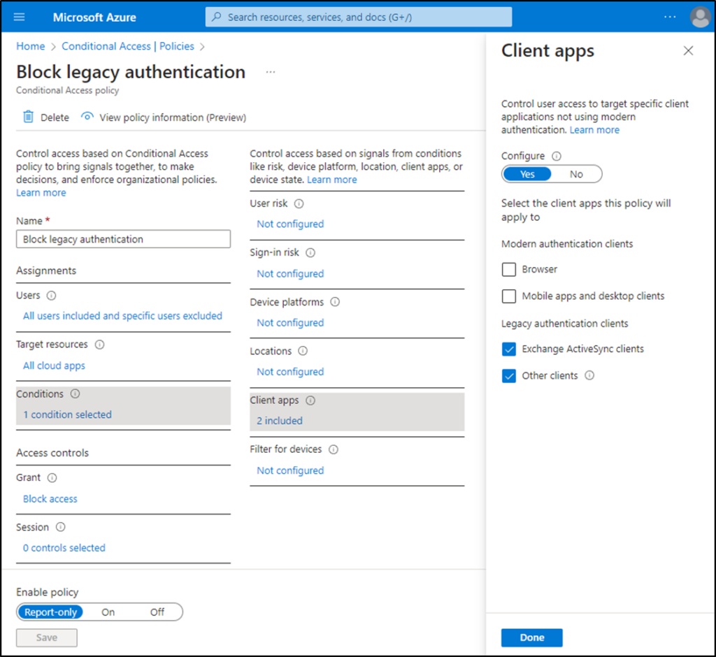 Conditional Access