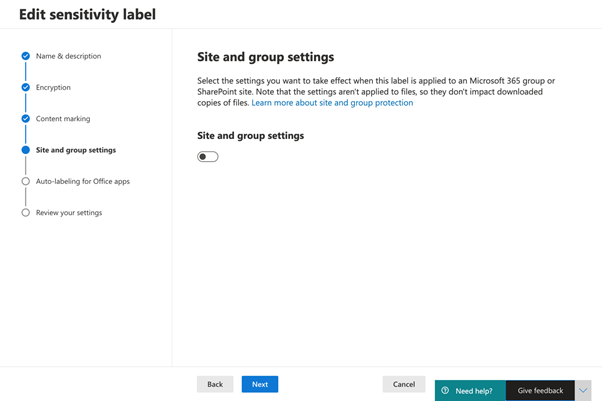 Using sensitivity labels with SharePoint sites, Microsoft Teams, and M365 groups &#8211; Part 1