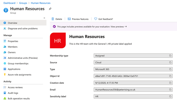 Using sensitivity labels with SharePoint sites, Microsoft Teams, and M365 groups &#8211; Part 2